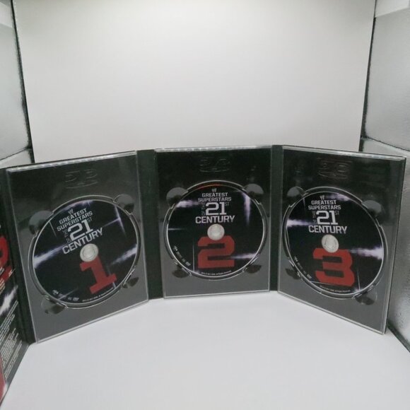 WWE Greatest Superstars of the 21st Century Three Disc Set DVD 2011 - Picture 4 of 5